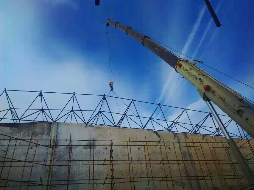 金山食堂网架结构工程